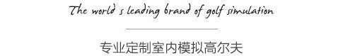 專業(yè)定制室內(nèi)模擬高爾夫